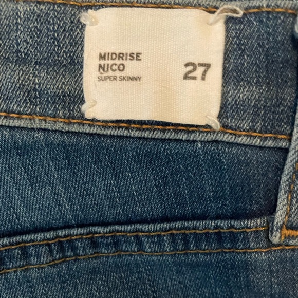 Hudson Mid Rise Nico Jeans Size:27 - Picture 2 of 4
